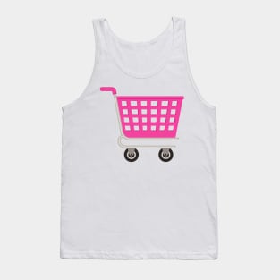 Cute Shopping Cart Tank Top